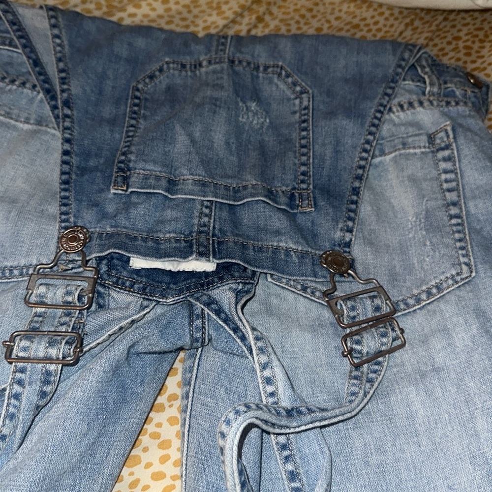 Used excellent condition Jean overalls - Picture 3 of 7